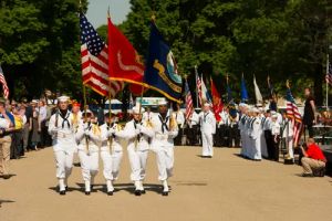 A community parade